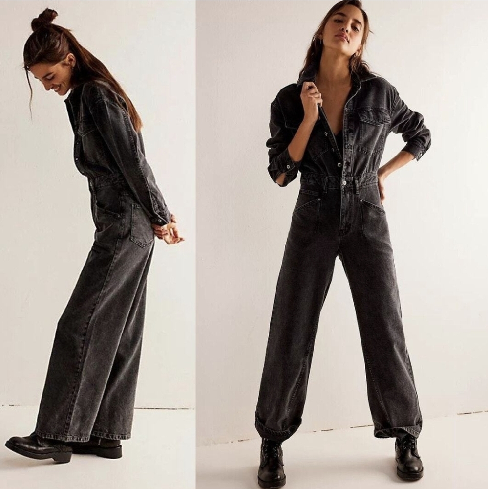 Free People Touch The Sky Jumpsuit